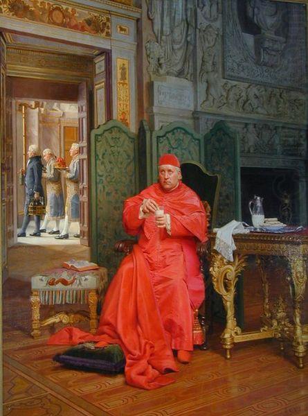 Jehan Georges Vibert The Diet china oil painting image